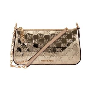 Michael Kors Metallic Gold Crossbody Bag